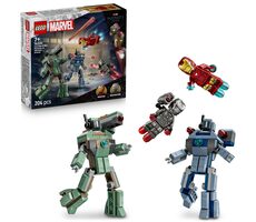 LEGO® | MARVEL 76320 Iron Man a War Machine vs. Hammerove Drony / Počet dielikov: 204 / od 7 rokov