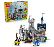 LEGO® Creator 3v1 31168 Stredoveký hrad a rytieri na koňoch / Počet dielikov: 1371 / od 9 rokov