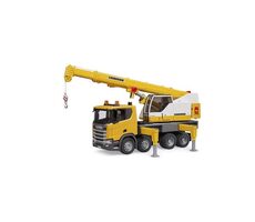 Bruder Nákladné auto Scania so žeriavom Liebherr