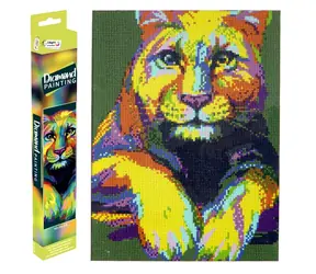 GRAFIX Diamantové maľovanie Panter 40x50 cm