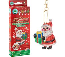GRAFIX Diamantové maľovanie Prívesok Santa / od 6 rokov