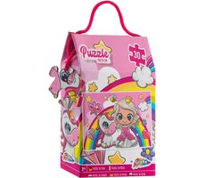 GRAFIX Puzzle Princezná a jednorožec / 30 dielikov / od 3 rokov