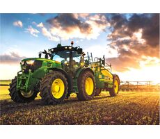 Norimpex Diamantové maľovanie Traktor John Deere na poli 30x40cm