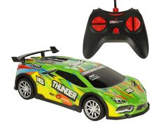 KIK Športové auto RC zelená / od 6 rokov
