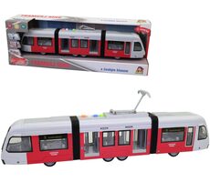 MaDe 09025 - Električka na zotrvačník svieti a hovorí česky