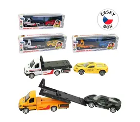 MaDe 14855 - Auto odťahovka kovové, na spätný chod, 22 x 5,5 x 5,5 cm