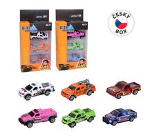 MaDe 16878 - Autá kovové, nákladné, 2 druhy