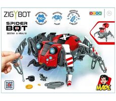 MaDe 15708 - Zigybot Robot Spider, stavebnica, 110 dielikov
