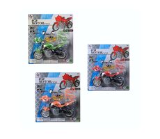 MaDe 07941 - Motorka na zostavenie, 17 cm