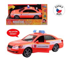 MaDe 23500 - Hasičské osobné auto s Českým hlasom, CZ box