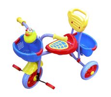 MaDe 93217 - Trojkolka s kačičkou, farebná