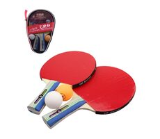 MaDe 18915 - Zostava pingpong rakety, 2 loptičky