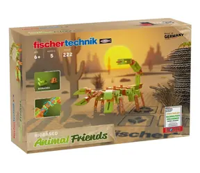 Fischertechnik Advanced Stavebnica: Zvieratká / 222 dielikov / 5 modelov / od 6 rokov