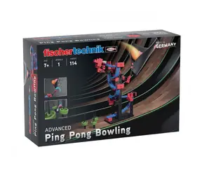Fischertechnik Advanced Stolová hra: Ping pong Bowling / 114 dielikov / od 7 rokov