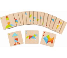 GOKI Farebný Tangram / od 3 rokov