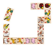 GOKI Domino Domáce zvieratká / od 3 rokov