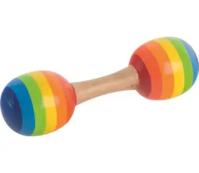 GOKI Double Maracas - 2 ks / od 3 rokov