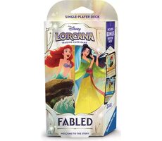 Disney Lorcana: Fabled - Amber & Saphire Starter Deck (Arielle & Mulan) / od 8 rokov