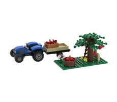 BRIXIES PLUS 222.203 Malý traktor s prívesom
