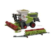 BRIXIES PLUS 222.734 CLAAS LEXION 8900 TERRA TRAC - kombajn s prívesom,