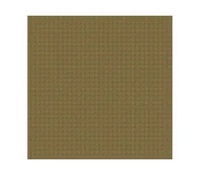 BRIXIES PLUS 225.022 Základná podložka na stavanie - tmavo hnedá 25,5 x 25,5 cm