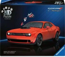 Ravensburger 3D Puzzle Iconics: Dodge Challenger R/T Scat Pack Widebody / 108 dielikov / od: 8 rokov
