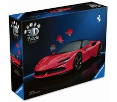 Ravensburger 3D Puzzle Iconics: Ferrari SF90 Stradale / 108 dielikov / od: 8 rokov