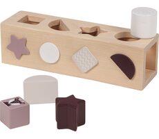 GOKI Drevený vkladací box Tvary / od 12 mesiacov