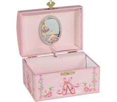 GOKI Hracie šperkovnice Baletné črievičky, melódie: Labutie jazero