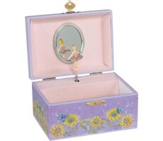 GOKI Hracia šperkovnica Pixie: Slnečnica, melódia: Labutie jazero