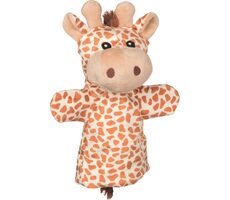 GOKI Maňuška Žirafa - Africké zvieratá 27,5 cm / od 12 mesiacov