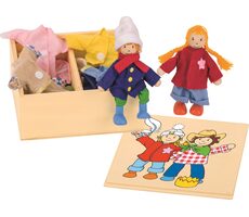 GOKI Bábiky Birte & Ben s oblečením / od 3 rokov