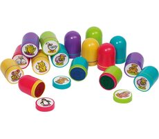 GOKI Samofarbiace pečiatky s motívmi zvieratiek 1 ks (mix) / od 3 rokov