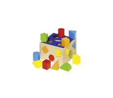 GOKI Vkladací box Tvary modrá / od 18 mesiacov