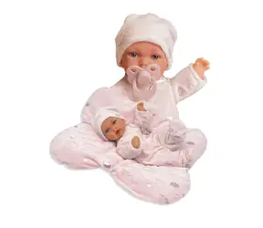 Antonio Juan 1235 PETIT - realistická bábika bábätko so špeciálnou pohybovou funkciou - 27 cm 