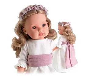 Antonio Juan 28223 BELLA - realistická bábika s celovinylovým telom - 45 cm / od 3 rokov