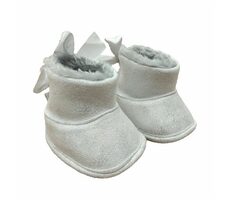 Antonio Juan 92004-11 Topánočky pre bábiku - válenky strieborné / od 3 rokov