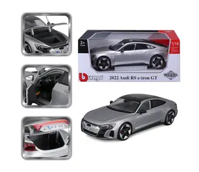 Bburago Top Audi RS E-tron GT Silver / mierka 1:18