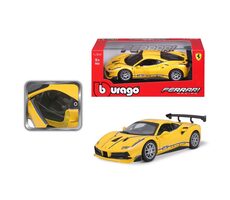 Bburago Ferrari Racing 488 Challenge Yelow / mierka 1:24