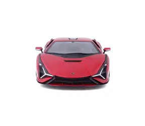 Bburago PLUS Lamborghini Sian FKP37 - Red / mierka 1:24