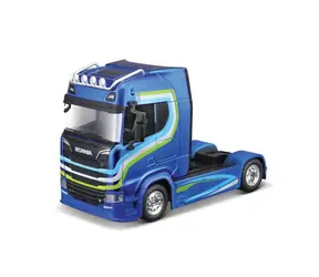 Bburago Haulers Custom Cabs Scania 770S Blue / mierka 1:43