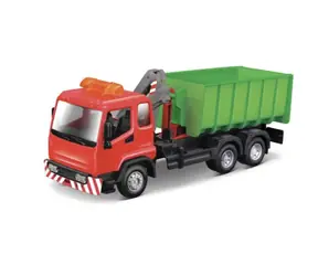 Bburago servisné vozidlo Hooklift and Crane Truck / mierka 1:43