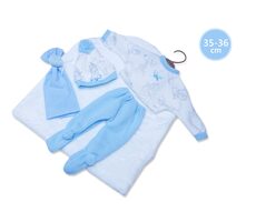 Llorens M635-71 oblečok pre bábiku bábätko NEW BORN veľkosti 35-36 cm / od 3 rokov