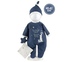 Llorens M741-12 oblečok pre bábiku bábätko NEW BORN veľkosti 40-42 cm s doplnkami / od 3 rokov