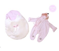 Llorens M843-20 oblečok pre bábiku bábätko NEW BORN veľkosti 43-44 cm / od 3 rokov
