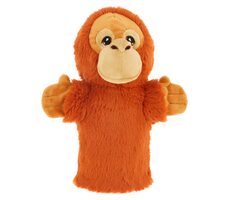 Keel Toys Keeleco Orangutan eko plyšový maňuška na ruku / 27 cm / 0+