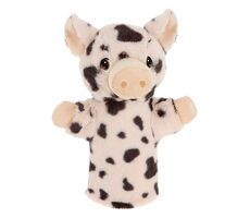 Keel Toys Keeleco Prasiatko eko plyšový maňuška na ruku / 27 cm / 0+