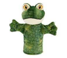 Keel Toys Keeleco Žaba eko plyšový maňuška na ruku / 27 cm / 0+