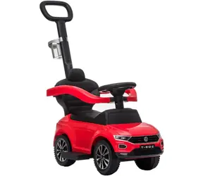 Buddy Toys Odrážadlo VW T-ROC 3v1 červená / od 2 rokov / max. nosnosť 25 kg
