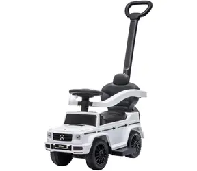 Buddy Toys Odrážadlo Mercedes Benz G350d 3v1 biela / od 2 rokov / max. nosnosť 25 kg